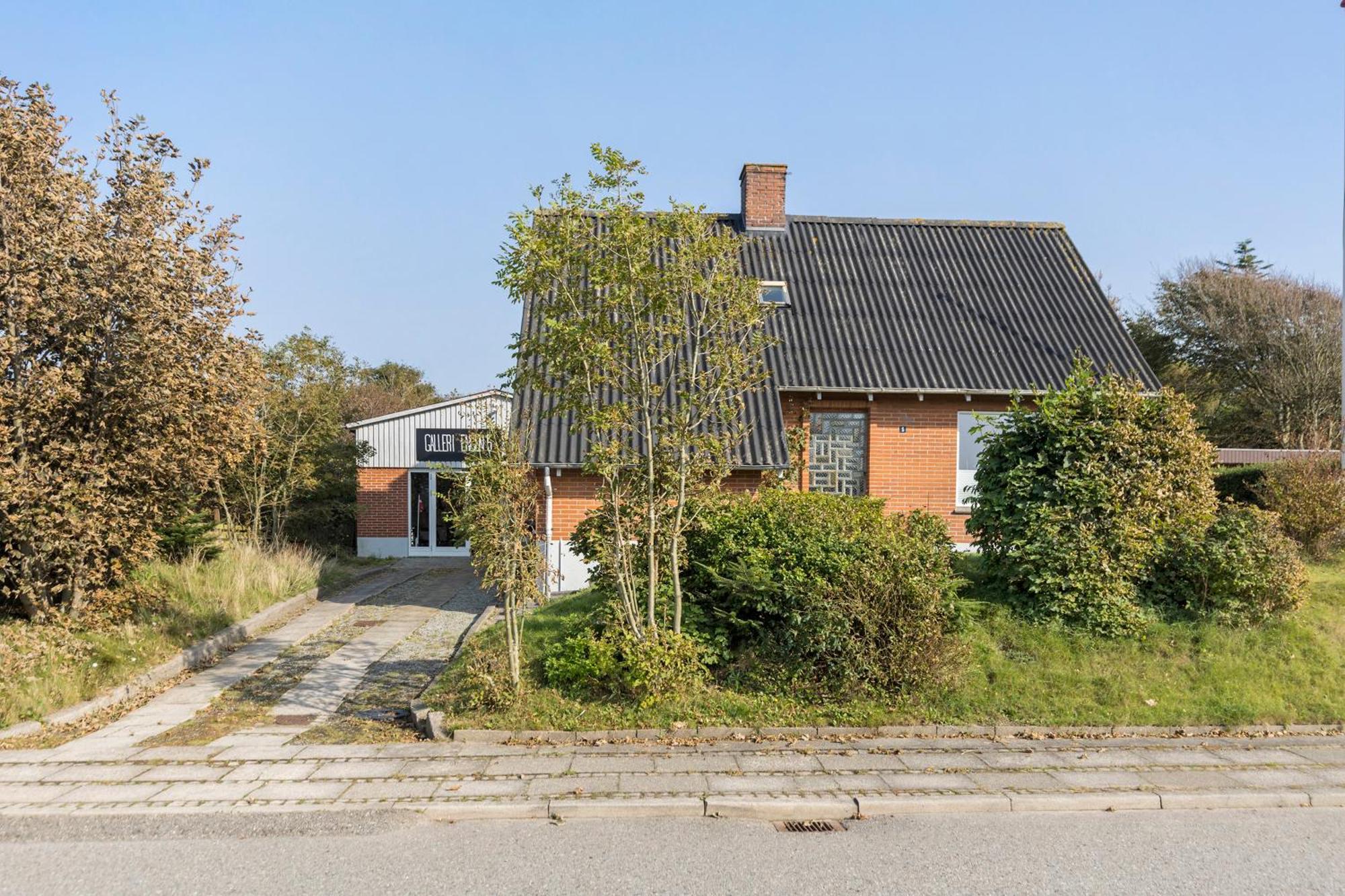 Logi I Hus Med Kunst Og Have Bed and Breakfast Vestervig Buitenkant foto