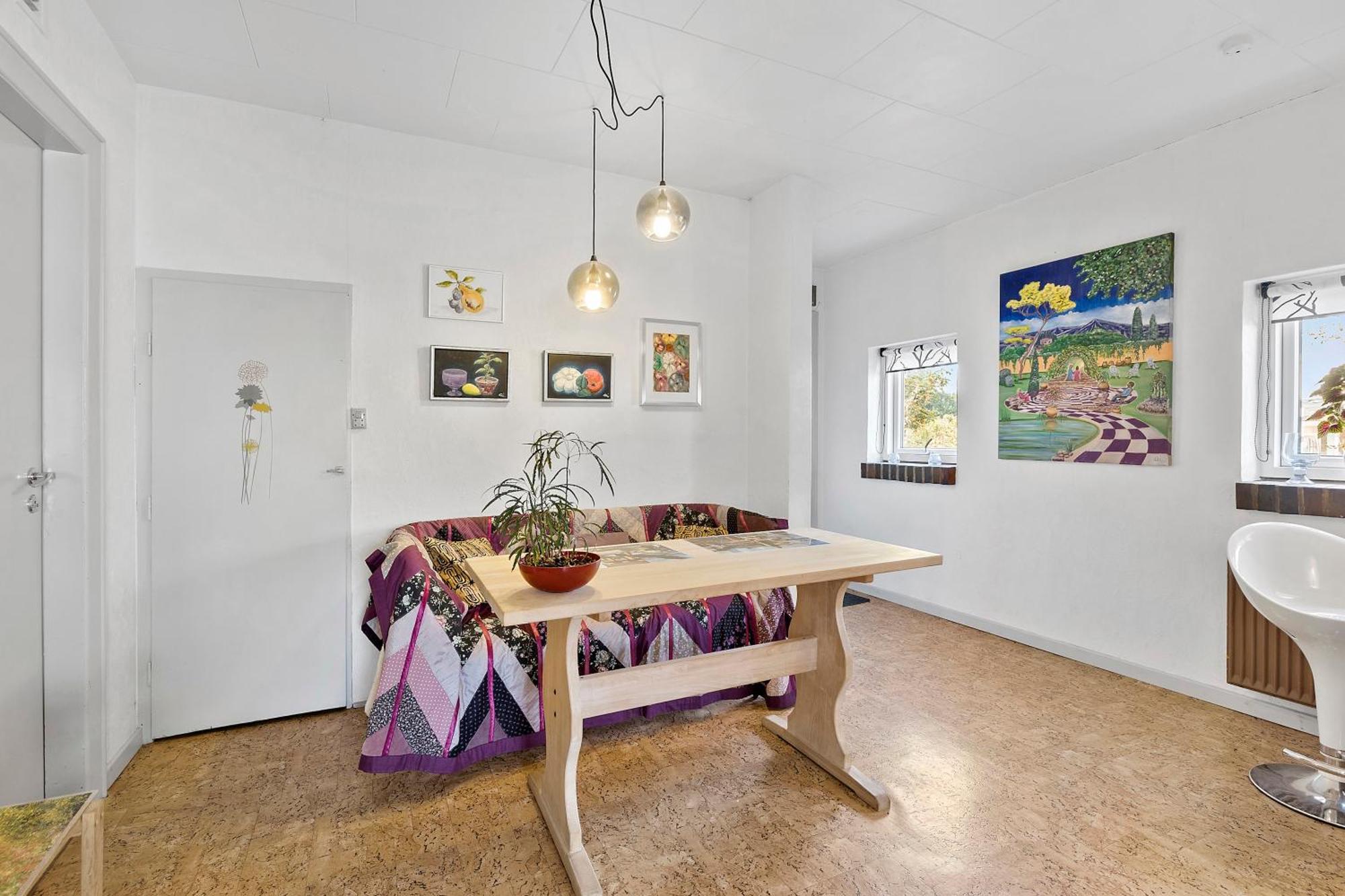 Logi I Hus Med Kunst Og Have Bed and Breakfast Vestervig Buitenkant foto