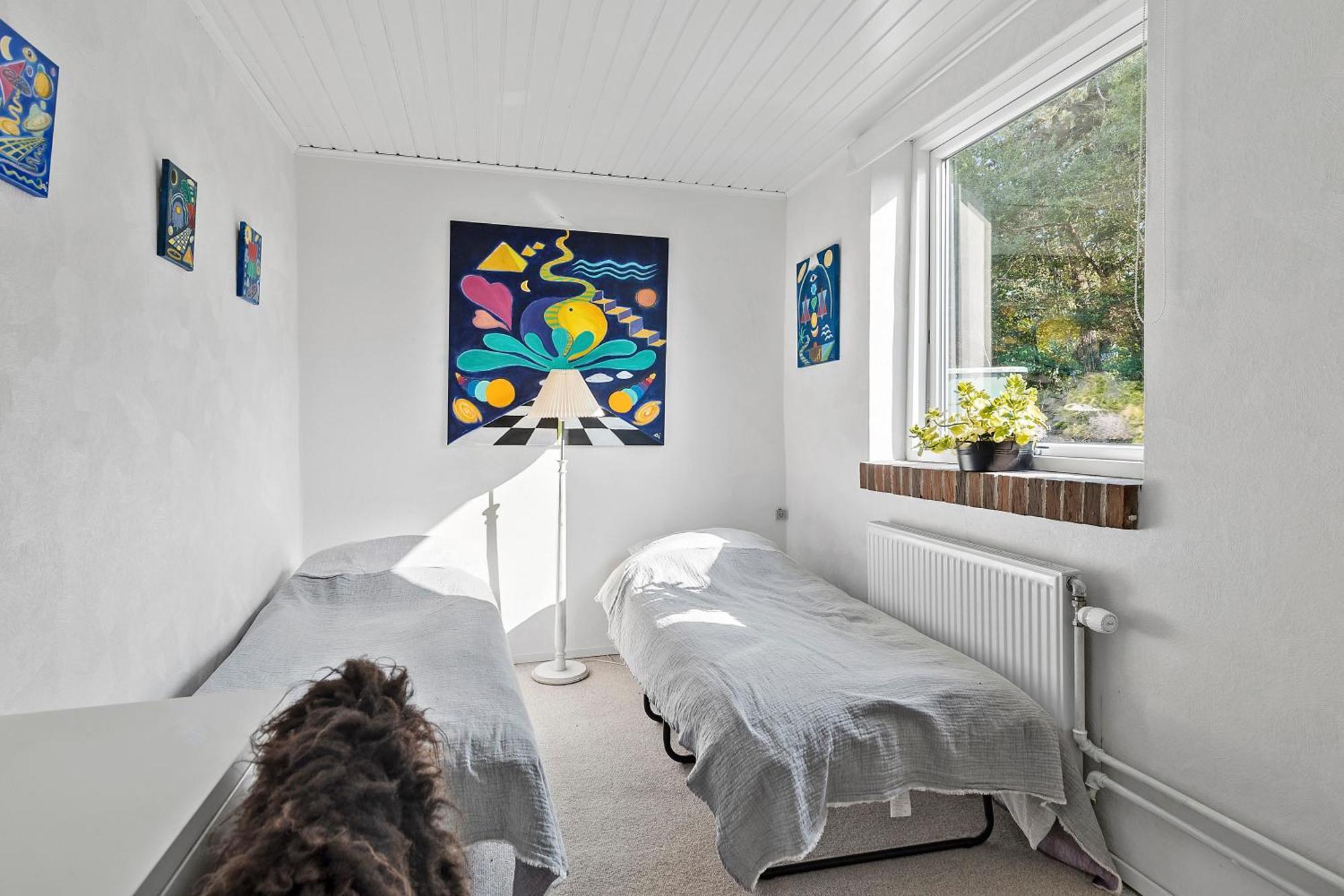 Logi I Hus Med Kunst Og Have Bed and Breakfast Vestervig Buitenkant foto